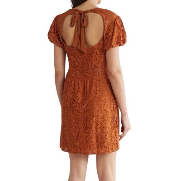 NWOT Free People Hailee Lace Mini Dress Size L - Picture 3 of 9